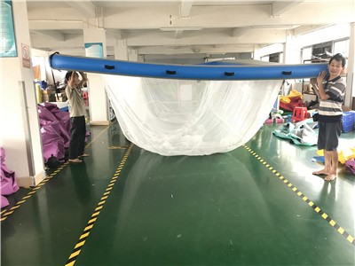   New Inflatable Ocean Pool for Yacht Boats with Protection Net